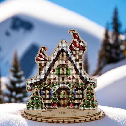 DIY Christmas tree toy kit "Christmas house"