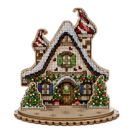 DIY Christmas tree toy kit "Christmas house"