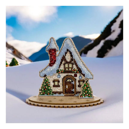 DIY Christmas tree toy kit "Christmas house"