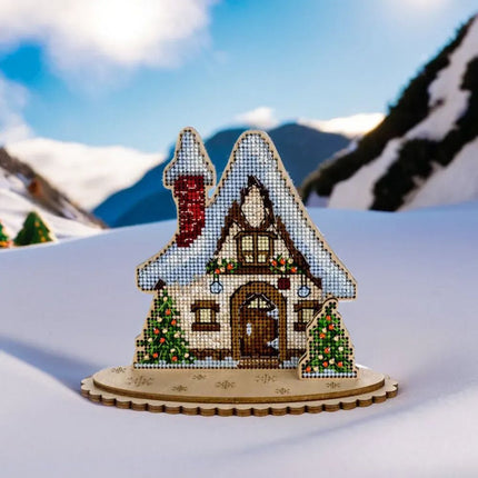 DIY Christmas tree toy kit "Christmas house"