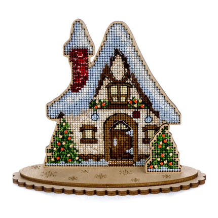 DIY Christmas tree toy kit "Christmas house"