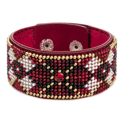 DIY Bracelet Kit – Bead Embroidery Jewelry Making Kit – Handmade Beaded Bracelet Craft kit