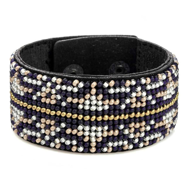DIY Bracelet Kit – Bead Embroidery Jewelry Making Kit – Handmade Beaded Bracelet Craft kit