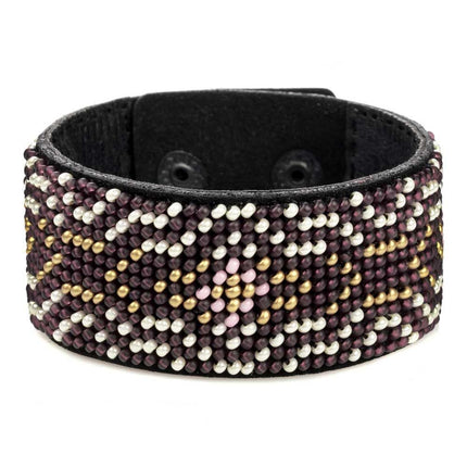 DIY Bracelet Kit – Bead Embroidery Jewelry Making Kit – Handmade Beaded Bracelet Craft kit