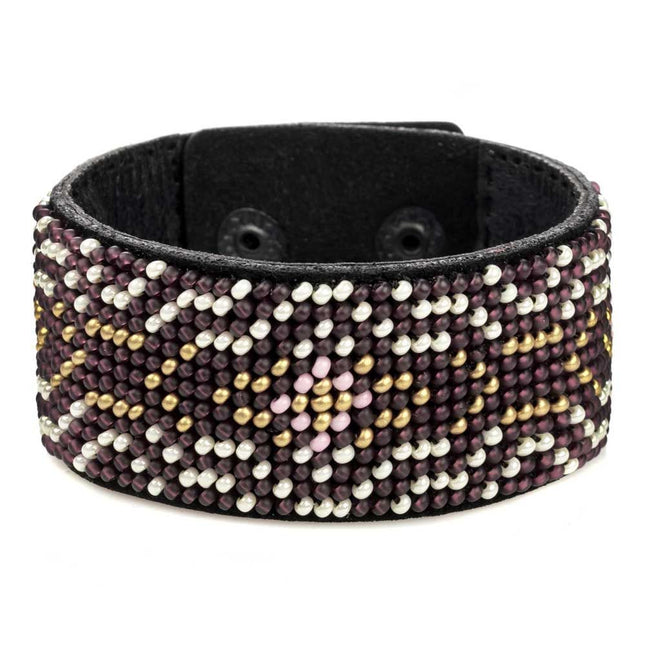 DIY Bracelet Kit – Bead Embroidery Jewelry Making Kit – Handmade Beaded Bracelet Craft kit
