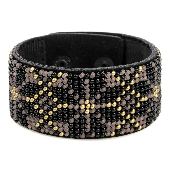 DIY Bracelet Kit – Bead Embroidery Jewelry Making Kit – Handmade Beaded Bracelet Craft kit