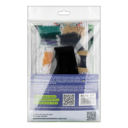 DIY Bracelet Kit – Bead Embroidery Jewelry Making Kit – Handmade Beaded Bracelet Craft kit