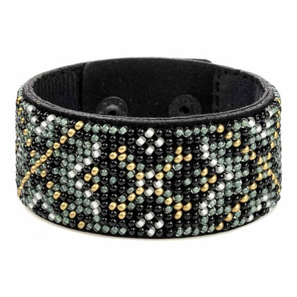 DIY Bracelet Kit – Bead Embroidery Jewelry Making Kit – Handmade Beaded Bracelet Craft kit