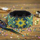 DIY Bracelet Kit – Bead Embroidery Jewelry Making Kit – Handmade Beaded Bracelet Craft kit