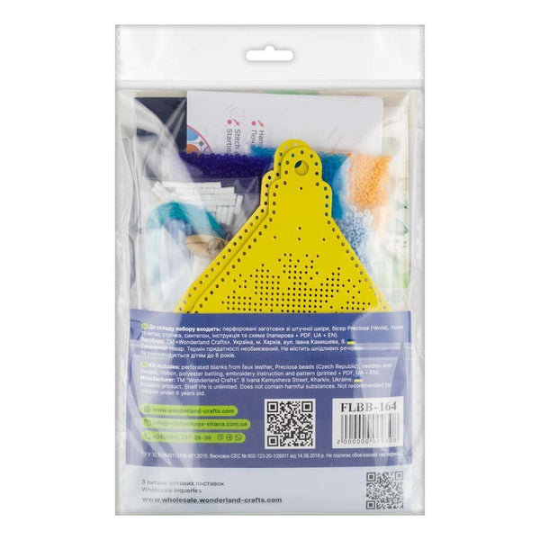 Beaded Embroidery Kit “Icicle Christmas Ornament”