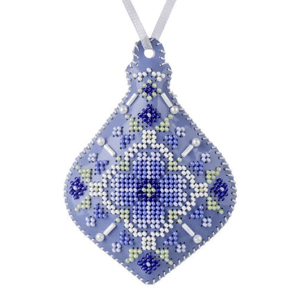 Beaded Embroidery Kit “Icicle Christmas Ornament”