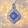 Beaded Embroidery Kit “Icicle Christmas Ornament”