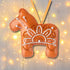 Beaded Embroidery Kit “Horse Christmas Ornament”