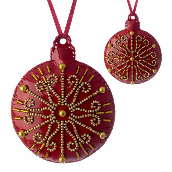 Beaded Embroidery Kit “Bauble Christmas Ornament”