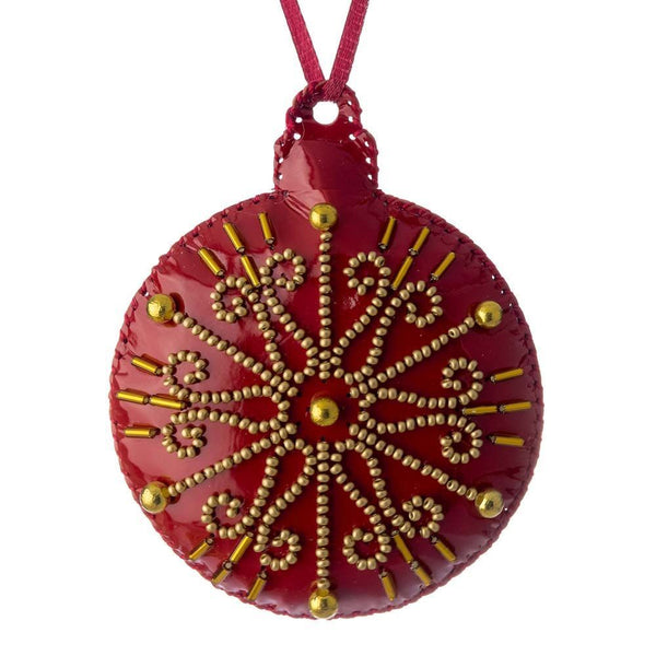Beaded Embroidery Kit “Bauble Christmas Ornament”