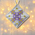 Beaded Embroidery Kit “Mini Pillow Christmas Ornament”