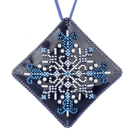Beaded Embroidery Kit “Mini Pillow Christmas Ornament”
