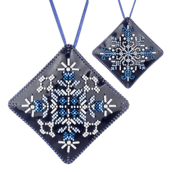 Beaded Embroidery Kit “Mini Pillow Christmas Ornament”