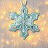 Beaded Embroidery Kit “Snowflake Christmas Ornament”