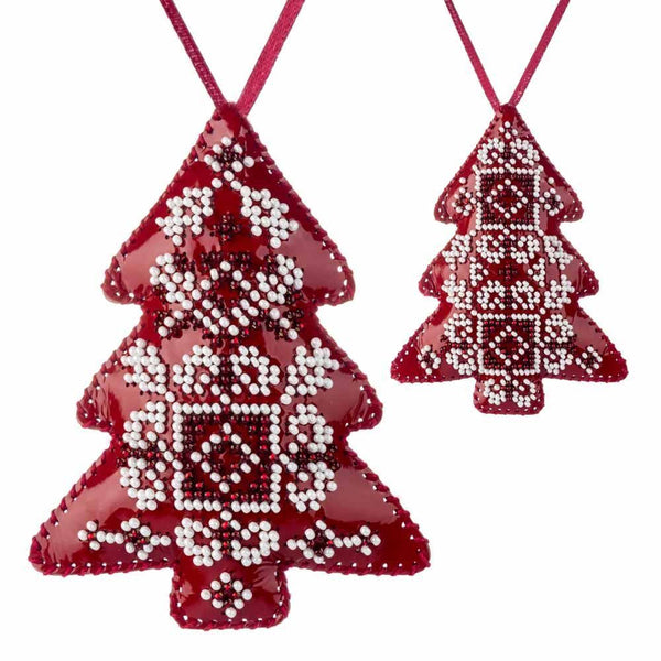 Beaded Embroidery Kit “Christmas Tree Ornament”