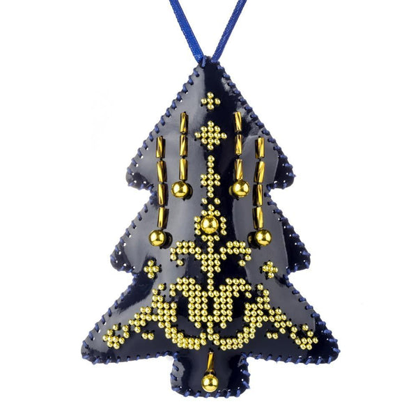 Beaded Embroidery Kit “Christmas Tree Ornament”