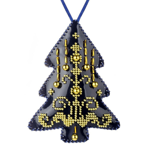 Beaded Embroidery Kit “Christmas Tree Ornament”
