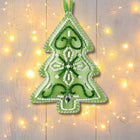 Beaded Embroidery Kit “Christmas Tree Ornament”