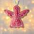 Beaded Embroidery Kit “Angel Christmas Ornament”