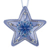 Beaded Embroidery Kit “Star Christmas Ornament”