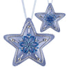 Beaded Embroidery Kit “Star Christmas Ornament”