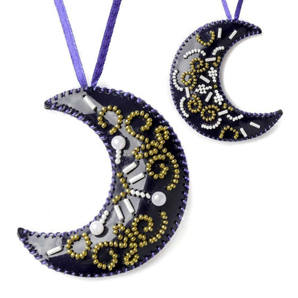 Beaded Embroidery Kit “Winter Symphony Christmas Ornaments”