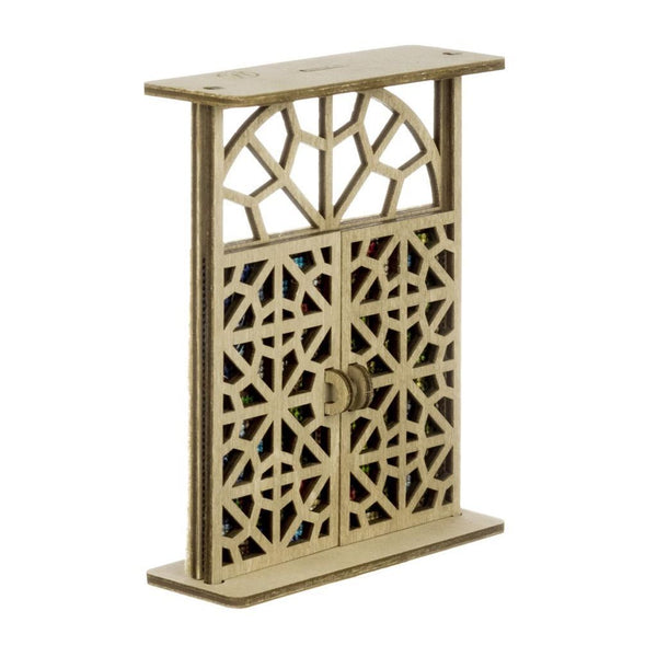 Wooden Window Embroidery Kit with Shutters «Mediterranean Morning»