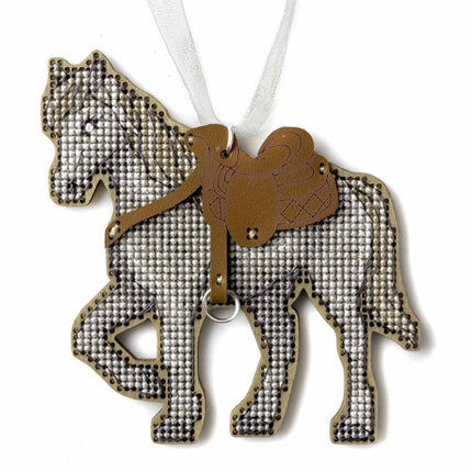 DIY Christmas tree toy kit "Christmas Ornament – Mountain Steed"