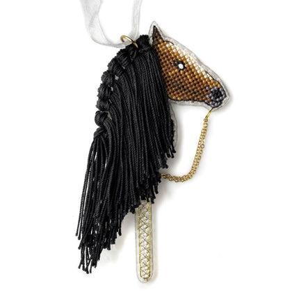 DIY Cross stitch kit "Hobby Horsing: Noble Horse"