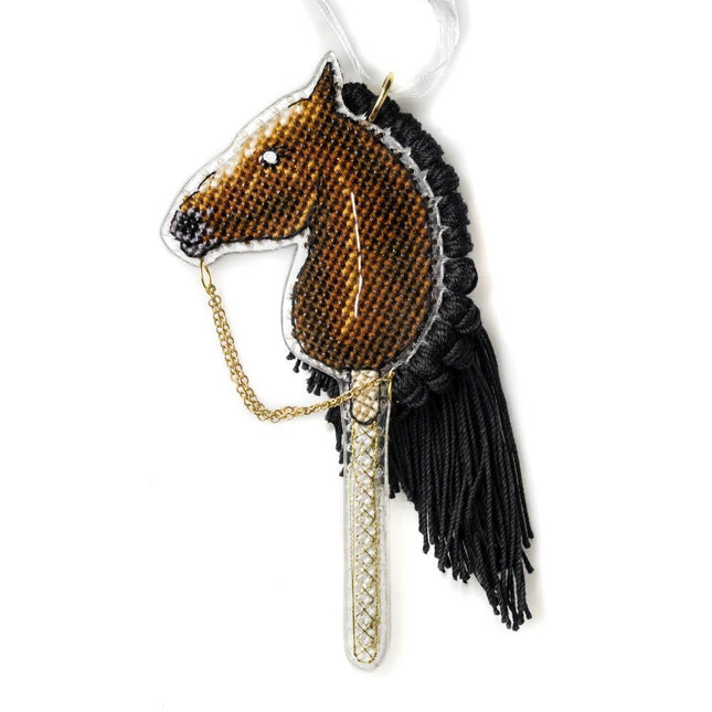 DIY Cross stitch kit "Hobby Horsing: Noble Horse"