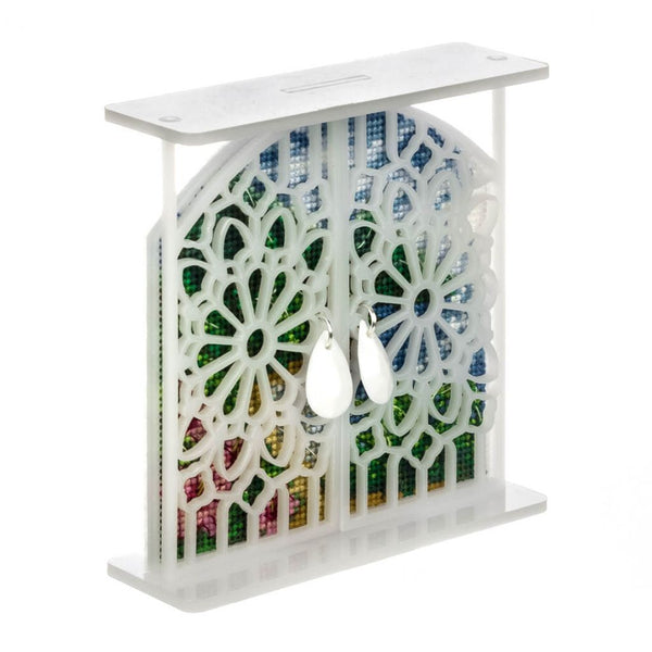 Cross stitch kit with Shutters «Tropical Shore»