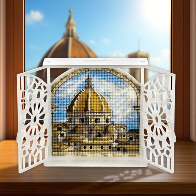 Cross stitch kit with Shutters «Venetian Stillness»