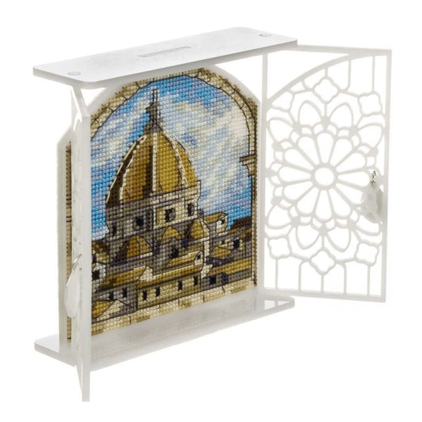 Cross stitch kit with Shutters «Venetian Stillness»