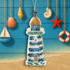 DIY Cross stitch kit "Christmas tree toy - Coastal Lighthouse"