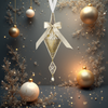 DIY Cross stitch kit "Christmas Ornament – Ice Arrow"