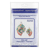 DIY Cross stitch kit "Christmas tree toy - Seashell Spiral"