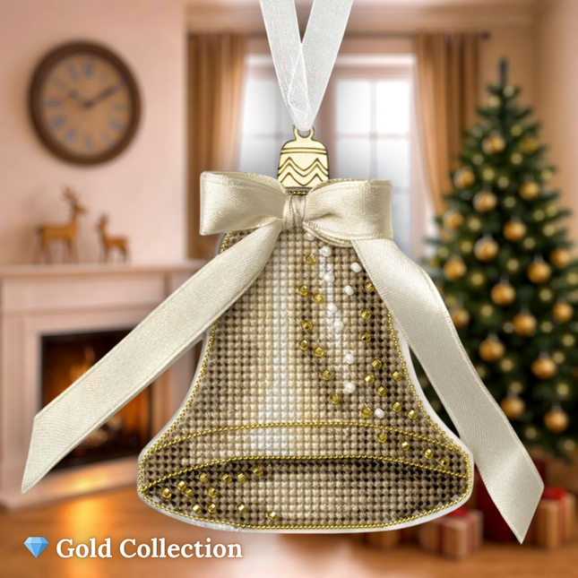 DIY Cross stitch kit "Christmas Ornament – Christmas Chime"