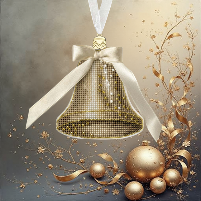 DIY Cross stitch kit "Christmas Ornament – Christmas Chime"