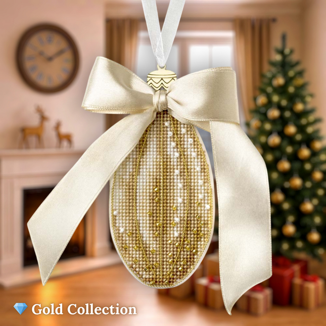 DIY Cross stitch kit "Christmas Ornament – Winter Tear"