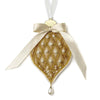 DIY Cross stitch kit "Christmas Ornament – Golden Pinecone"
