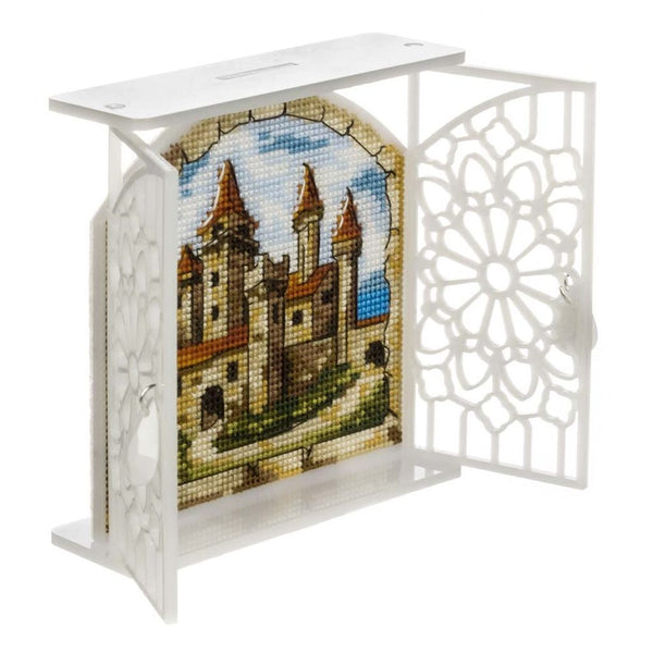 Cross stitch kit with Shutters «Castle by the Sea»