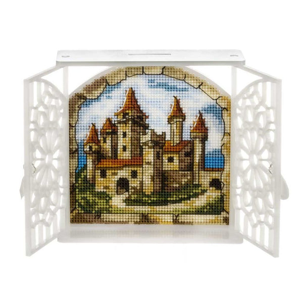 Cross stitch kit with Shutters «Castle by the Sea»