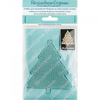 Bead embroidery kit on a plastic base "Christmas tree toys"