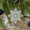 Bead embroidery kit on a plastic base "Christmas tree toys"