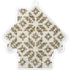 Bead embroidery kit on a plastic base "Christmas tree toys"